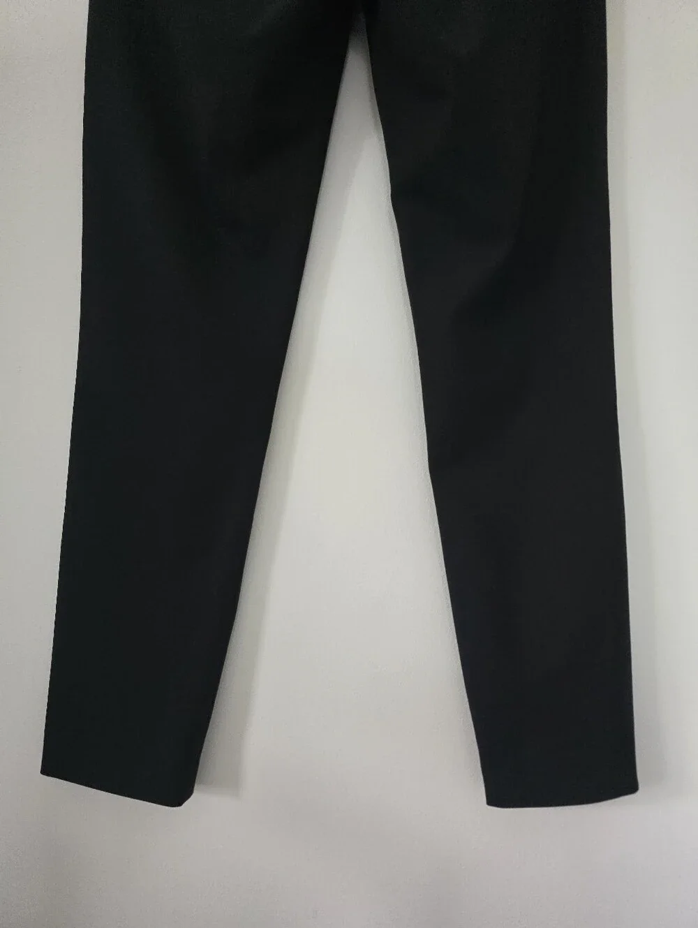 Veronica Beard Renzo Clean Waistband Pant Black Cropped Slim Leg Wool Pant Sz  2